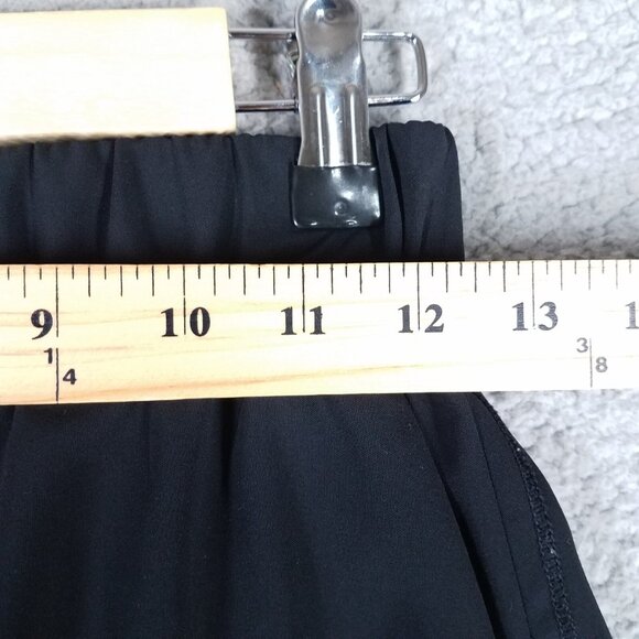 Lululemon On The Fly Skirt Women's 4 Black Active Performance Elastic Waist - Picture 7 of 10